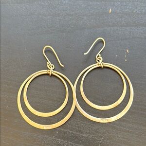 Elegant Sterling Silver Hoop Earrings